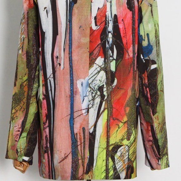 NEW MADONNA LUXE & LEATHER multi button front blazer jacket M-XL LIMITED EDITION - Picture 6 of 7